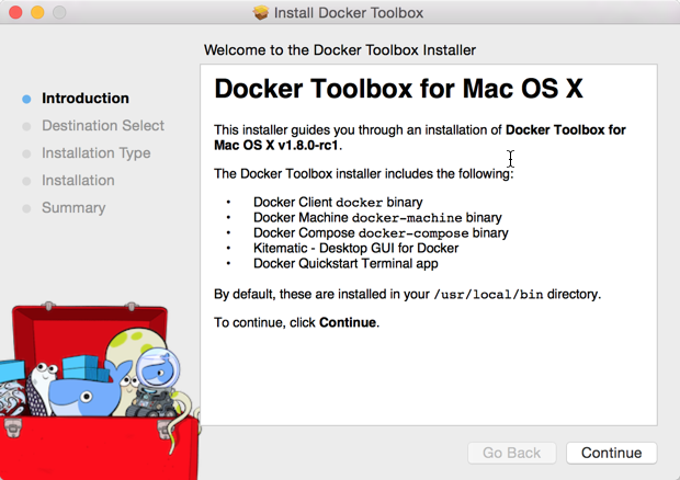 import image from virtual machine to docker for mac